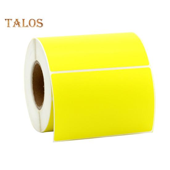 Прямые термоэтикетки Самоклеящаяся термопринтерная этикеточная лента Многоцелевые прочные на разрыв этикетки Наклейки для самостоятельной печати Логотип QR-код Имя Тег