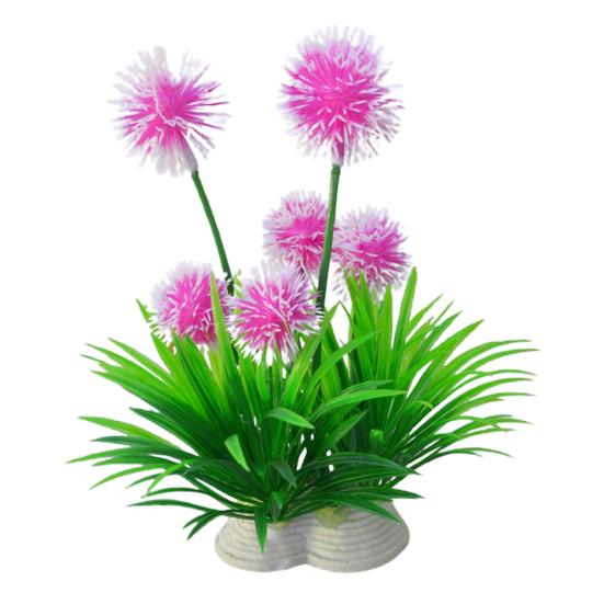 Яркий аквариумный орнамент Яркий неувядаемый аквариум для рыб, водных растений, аквариумный орнамент