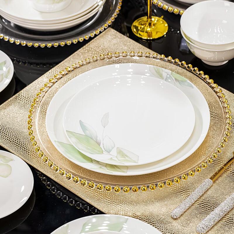 Фарфоровый столовый сервиз Jingdezhen на 60 предметов