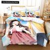 3D Anime Kawaii Girls Out Of The Blade Bedding Sets Duvet Cover Set With Pillowcase Twin Full Queen King Bedclothes Bed Linen