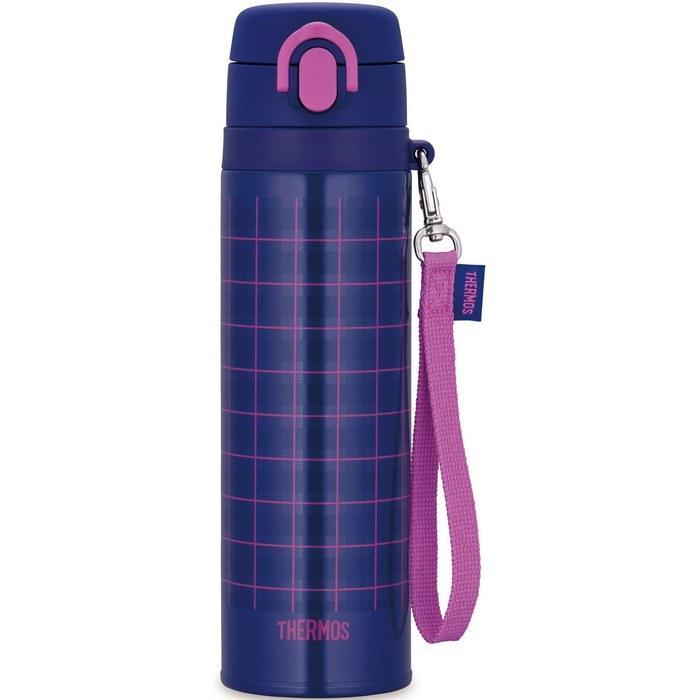 Термокружка Thermos из нержавеющей стали 550 мл, темно-синий/розовый, JNT-551 NV-P