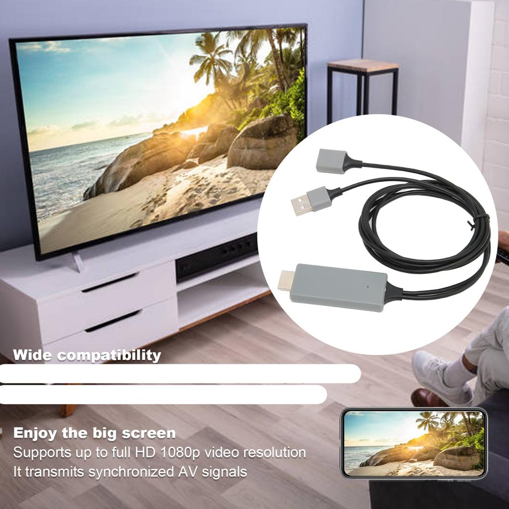 Кабель-адаптер HDTV 1080P HD Кабель-адаптер мультимедийного интерфейса для ТВ-дисплея проектора