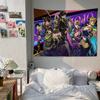 Аниме JJojoS BBizarre AAdventure Мультяшный Гобелен Настенное Украшение Бытовое Домашний Декор
