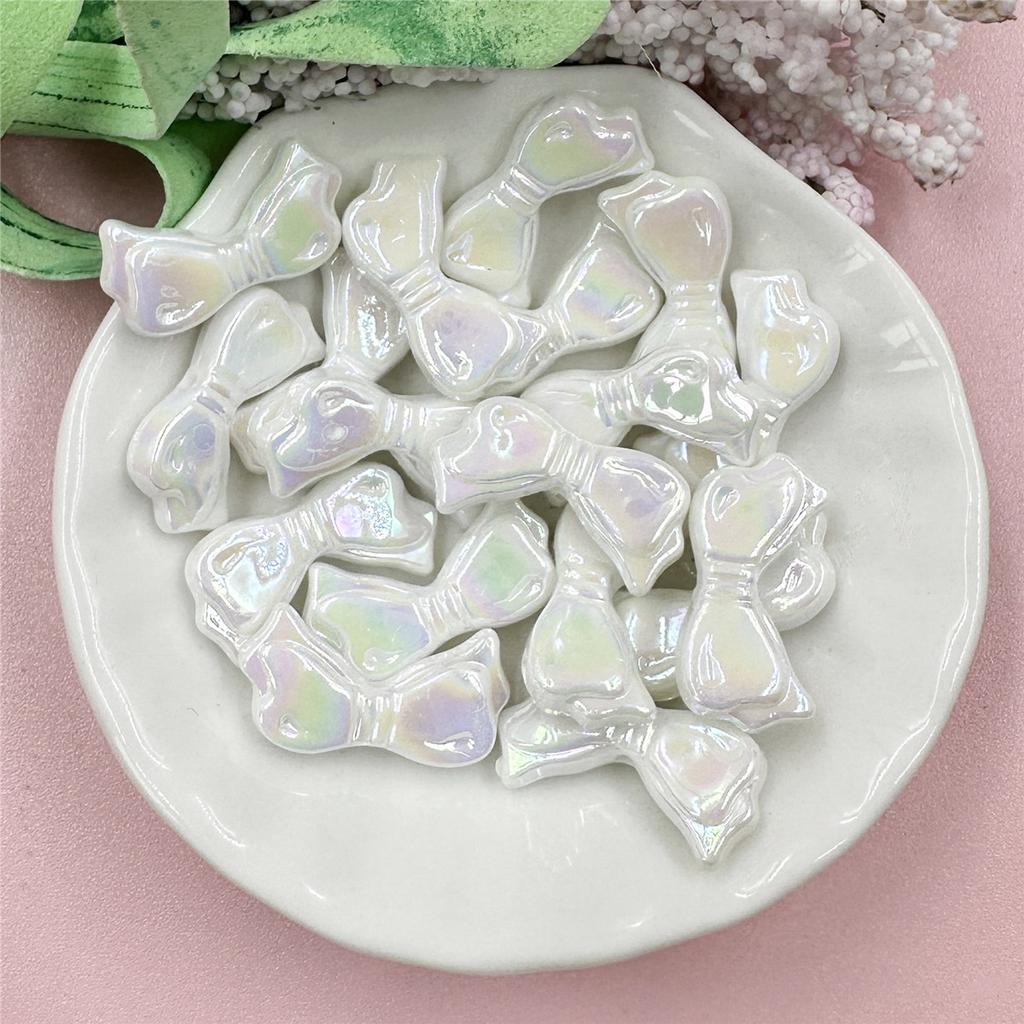 20 шт. 11,1*21,8 мм 9 цветов модные акриловые банты свободные бусины для браслетов ожерелья изготовление ювелирных изделий