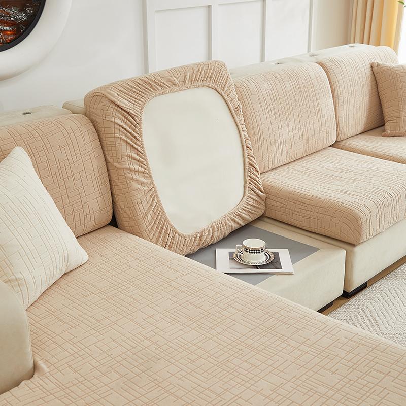 1 шт. Жаккардовый эластичный чехол на подушку дивана, эластичная посадка, мягкий, моющийся чехол для дивана для гостиной, чехол для подушки дивана, домашний декор