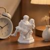 3D-печатная скульптура пары, стоящей на коленях, фигурка принцессы на руках, романтическое искусство, смола, настольный декор