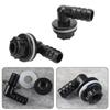 Plastic Elbow Connector Black Water Tank Outlet Connector Small Drainage Connector  Water Tank