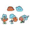 Alloy Cartoon Character Brooch In Vibrant Colors For Fashionable Winter 2024 Style