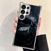 Sports Car Cool Taillight Plating Phone Case For Samsung Galaxy S24 S25 FE S26 Edge S23 Ultra S22 S21 Plus S20 Anti-Fall Airabag