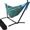 JOJOBA Outdoor Double Hammock with Stand Set