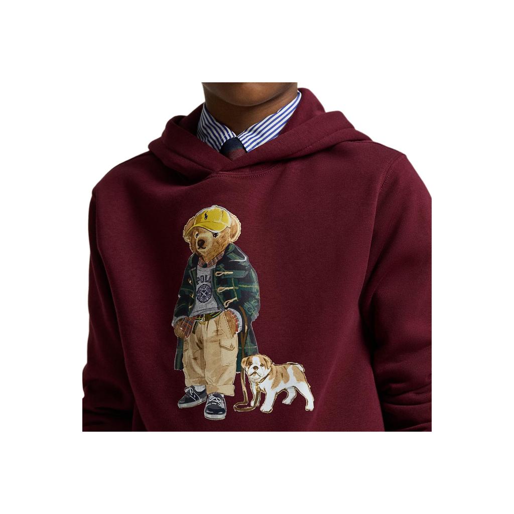 Худи Polo Ralph Lauren FW25 с принтом, с длинным рукавом и капюшоном, детское детские худи 323979491-001