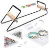 Beading Jewelry Making Tool Bead Weaving Kit Lightweight Knitting Machine for Creating Bracelets and Necklaces