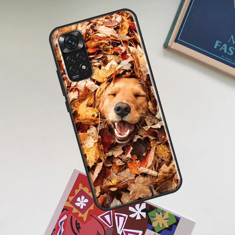 Golden Retriever Friend Case For Xiaomi Redmi Note 14 13 12 11 9 10 15 Pro Plus Redmi 15 15C 14C 13C 12C 10C Cover