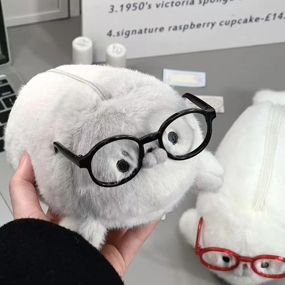 Animal Seal Doll Pen Pouch Large Capacity Stationery Storage Bag Little Seal Pencil Case  Daily Use