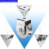 Corrosion Resistant V Sliding Gate Roller Wheel 304 Stainless Steel Pulley  Garage Doors