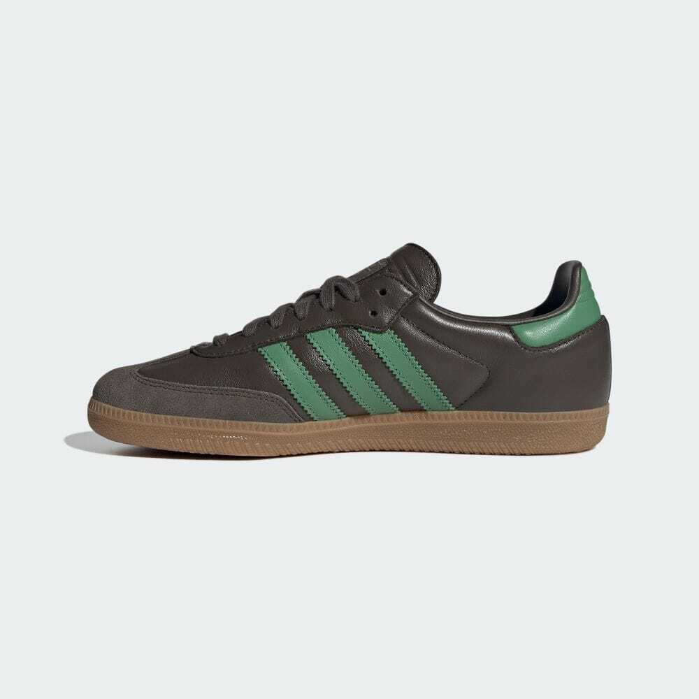 IG6175 adidas Originals Samba OG Shadow Olive Подержанные Зеленый Резина (Мужской)