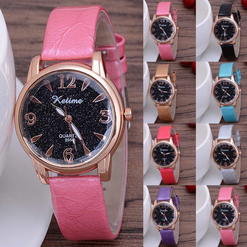 Women Fashion Leather Watch