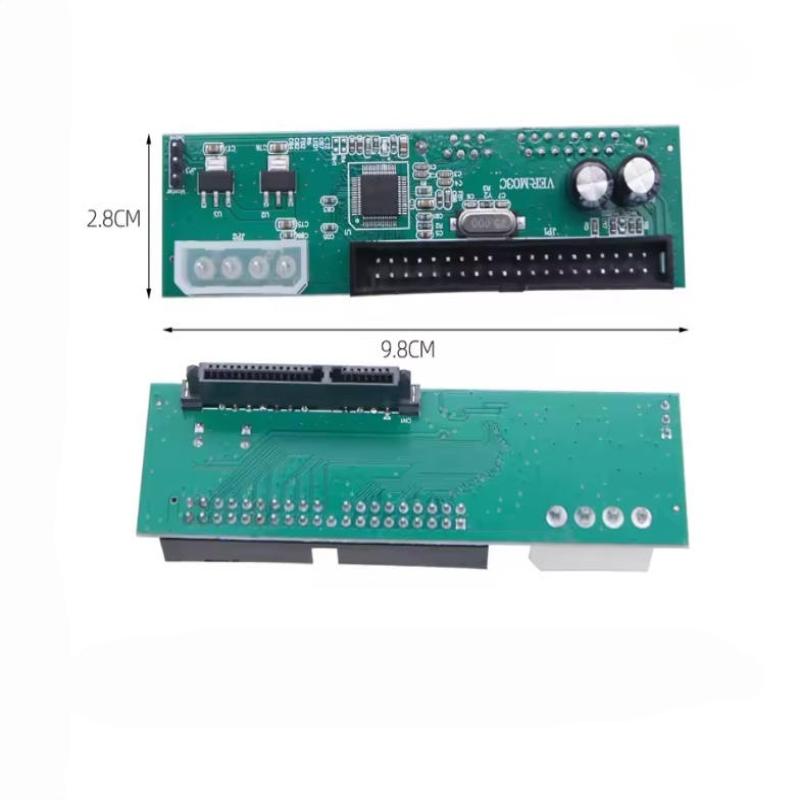 1Pcs 2.5" / 3.5" Serial Ata Sata Hdd To Pata Ide 39/40Pin Converter Power Sata To Ide Adapter Sata To Pata Connector Riser Board