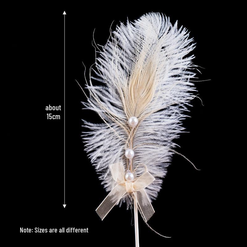 10 Топперов и украшений для торта в виде перьев ангельских крыльев