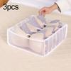 1/3pcs-Underwear Drawer Organizer Storage Box Foldable Closet Organizers Drawer Divider Storage Boxes For Underpants Socks Bra