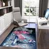 1PC Custom Name Royal Glamour Shoe Theme Floor Mat Ideal for Living Room, Game Rooms, Office, Bedroom,Floor Mat Playful Design