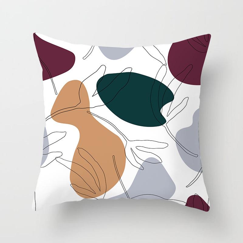 New Abstract Painting Pillowcase Matisse Series Pillows Sofa Car Cushion Pillowcase