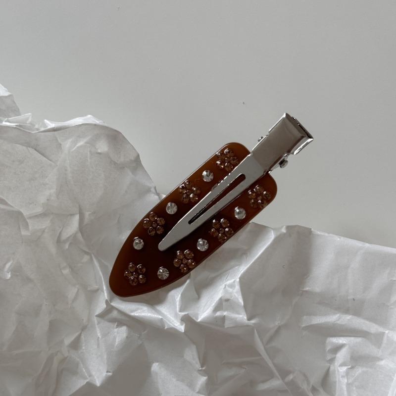 2/3/4/6 шт. ацетатные заколки для волос в Корейском стиле, золотисто-белые блестящие заколки для волос, головные уборы для девочек и женщин, аксессуары для волос