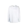 Y-3 FW21 Logo Crewneck Sweatshirt Unisex Sweatshirt White HB3458