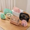 Nylon Cosmetic Bag Hand-held Storage Pouch Casual Toiletry Wash Bags  Women