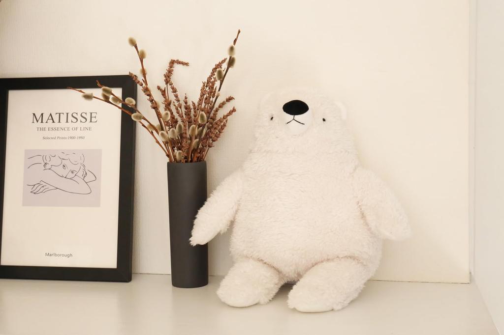 Monseuil Plush Toy Monseuil Original Mont Blanc Medium White 10738