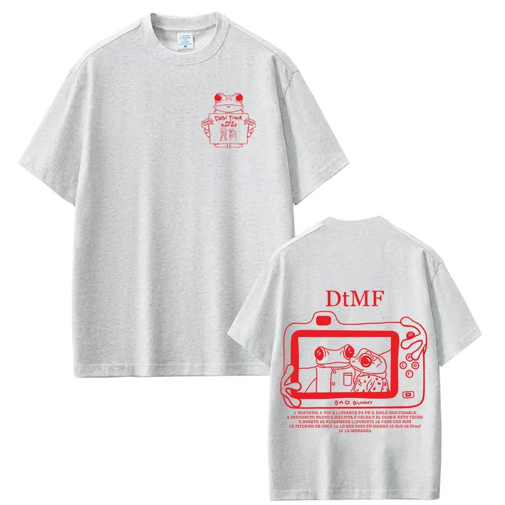 Rapper Bad Bunny Tour 2026 Debi Tirar Mas Fotos DTMF Merch TShirt Unisexs Clothing Summer ONeck Hip Hop Pop Music Streetwear