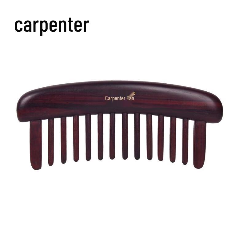 Tan Mujiang Natural Rosewood Massage Comb