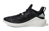 AlphaBounce Низкие Детские Беговые Кроссовки Черные Подростковые EE8282