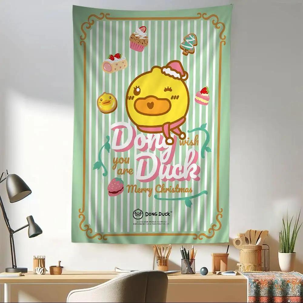 Известная группа B-B.Duck мультфильм Подвесной Бохо Гобелен Бохо Настенные Гобелены Мандала Дешевый Хиппи Настенный Декор