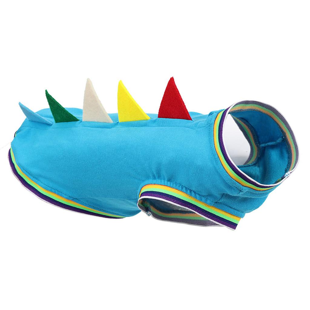 Одежда для таксы Костюм динозавра для маленькой собаки Простой в носке Наряд для косплея питомца для тематической вечеринки Хэллоуина