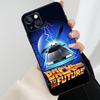 Чехол для телефона 'Назад в будущее' Машина времени для iPhone 11 12 13 14 15 16 Pro XS Max Mini Чехол для iPhone X XR Plus Задняя крышка