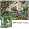 Critter Country 2000 шт. головоломка для взрослых высокой сложности, конструктор, игрушки-головоломки, мультяшные животные, аниме-игрушки, подарки