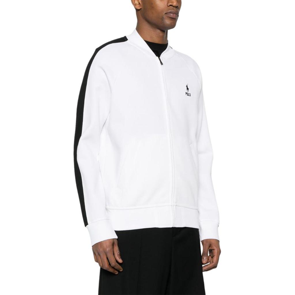 Polo Ralph Lauren Polo-Pony-embroidery zipped sweatshirt 710934640-002