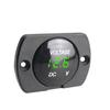DC 5 В-48 В Мини Круглый Водонепроницаемый Моторная Лодка Мотоцикл Светодиодная Панель Сенсорный Переключатель Цифровой Вольтметр Тестер Монитор Дисплей Вольтметр