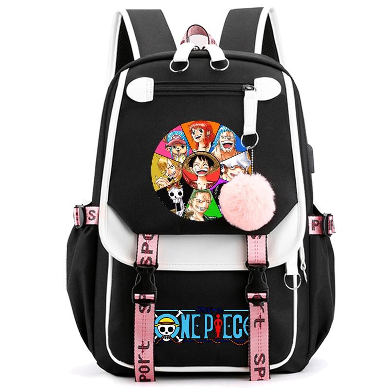 Аниме цельный рюкзак для женщин холщовая сумка для ноутбука школьная сумка для девочек-подростков школьная сумка женская дорожная сумка Mochila