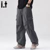 CHOCOOLATEit Men's American Style Loose Fit Straight Leg Cargo Pants