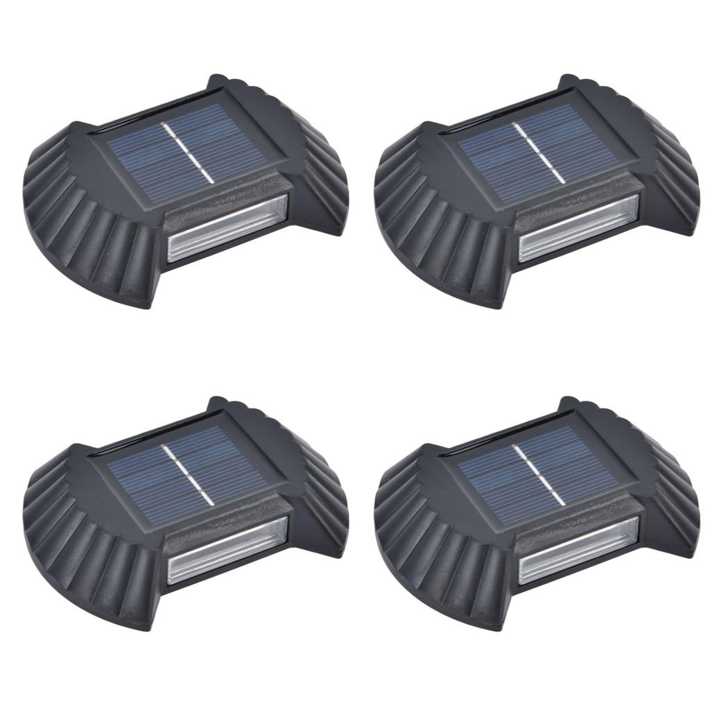 4 Sets Solar Wall Light Waterproof Multifunctional LED Solar Wall Light for Patio Yard Garden