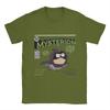 Leisure Souths Parks   Футболки Мужские Круглый Вырез 100% Хлопок Футболки Mysterion Футболка с Коротким Рукавом Одежда Большого Размера