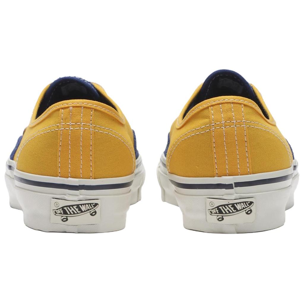 Vans Премиальные Аутентичные 44 Удобные Классические Скейт-Кроссовки Унисекс Желто-Синие VN000EBNICN