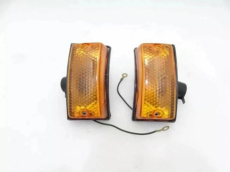Комплект из 4 передних и задних указателей поворота Vespa PX LML Star Stella Желтые линзы