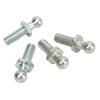 4Pcs 10mm   Studs 5Celsius16‑18 Thread High Hardness Rugged Stable   Studs Washers Kit for Tool Boxes RVs Cars