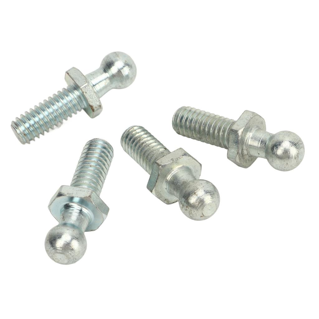4Pcs 10mm   Studs 5Celsius16‑18 Thread High Hardness Rugged Stable   Studs Washers Kit for Tool Boxes RVs Cars