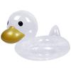 Clear Duck Swimming Ring for Kids Baby Inflatable Pool Float Swim Circle Seat Children's Inflatable Mattress Water Party Toy