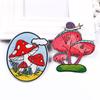 2 Pcs/pack Fusible Embroidery Patch Iron On Patches For Clothing Thermoadhesive Patches For Jackets Jeans Backpack Ironable Sewing Patch