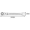 TONE Swing Ratchet Box Wrench Width Across Flats 8mm HPRMF-08